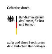 Logo des Förderers Bundesministerium des Innern, für Bau und Heimat.